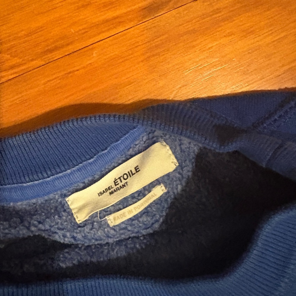 Isabel Marant Blue Crewneck Sweater